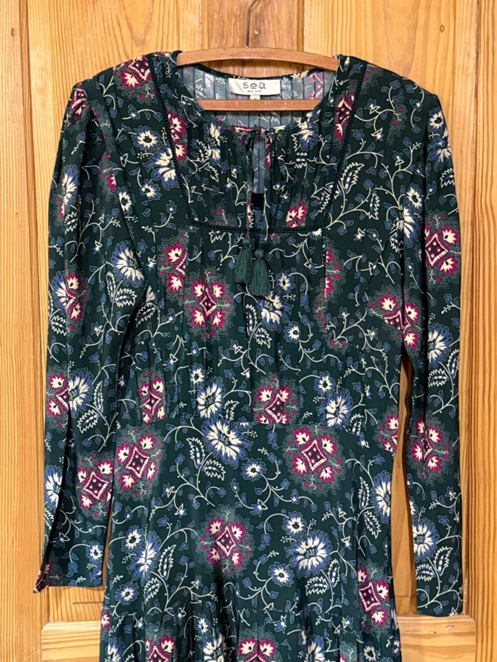 Sea New York Floral Maxi Robina Dress ~ M - Picture 5 of 15